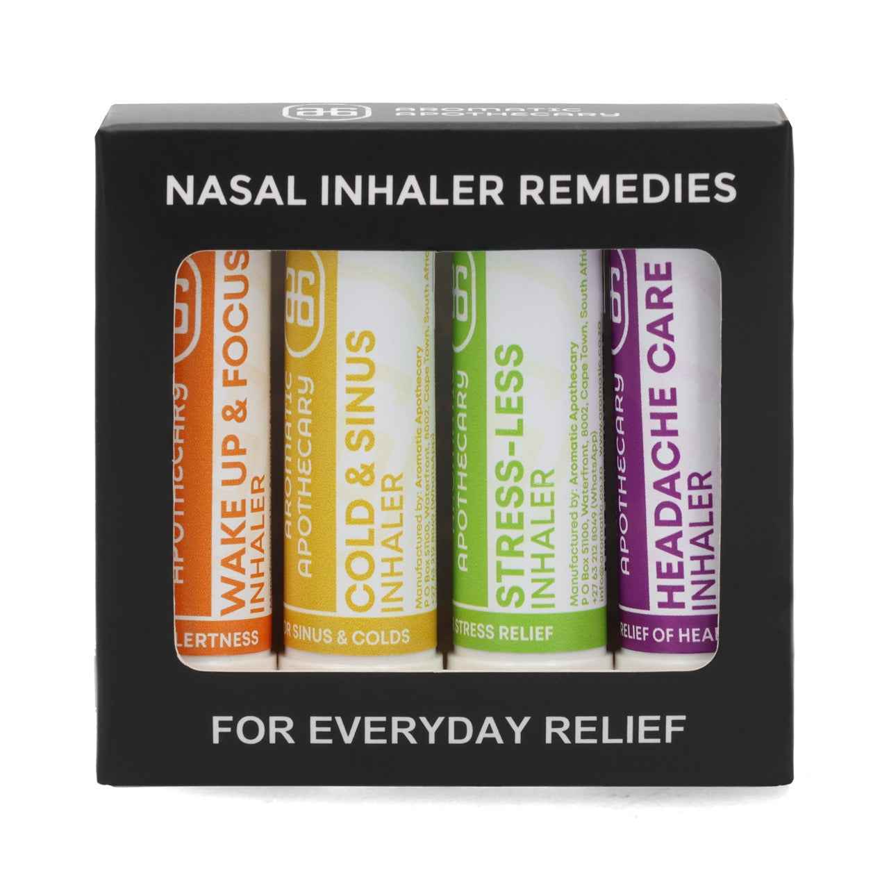 Aromatic Apothecary - Nasal Inhaler set of 4