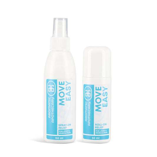 Aromatic Apothecary - Move Easy Spray on and Roll On Combo