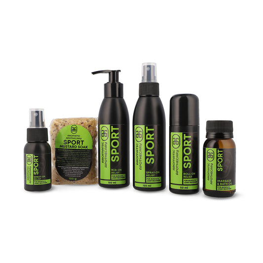 Aromatic Apothecary - SIX PACK  - Sport Relief Product Combo